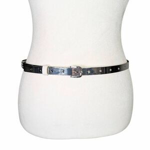 Anne Fontaine Kaylina Silver metal band belt one size S/M